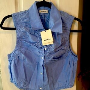 Sandro Matera cropped top